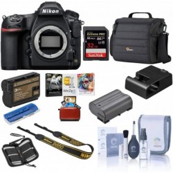 Cámara Digital Nikon Combo D850 DSLR Body 32GB SDHC U3 Card (Importación USA)