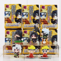 Petit Chara Itachi Naruto Shippuden Colección X 6 Figuras (Entrega Inmediata)