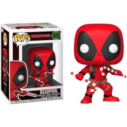 Marvel Deadpool Navidad Figura Funko Pop (Entrega Inmediata)