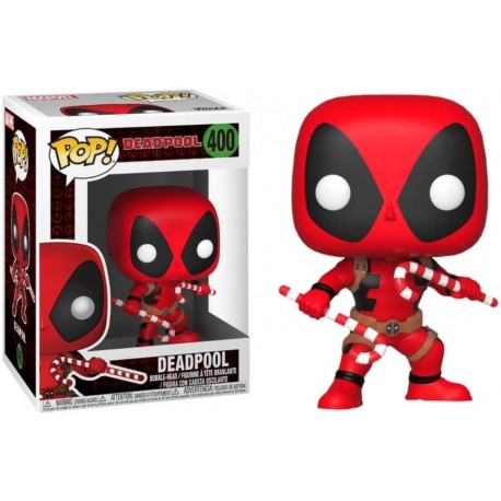 Marvel Deadpool Navidad Figura Funko Pop (Entrega Inmediata)