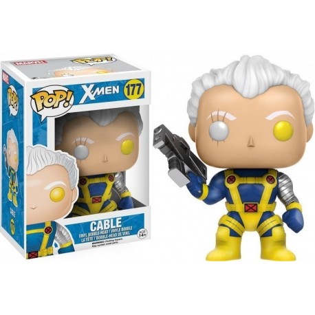 Marvel X-men Cable Figura Funko Pop Caja Golpeada (Entrega Inmediata)