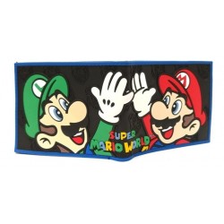 Super Mario Bros Luigi Billetera En Goma De Caucho (Entrega Inmediata)