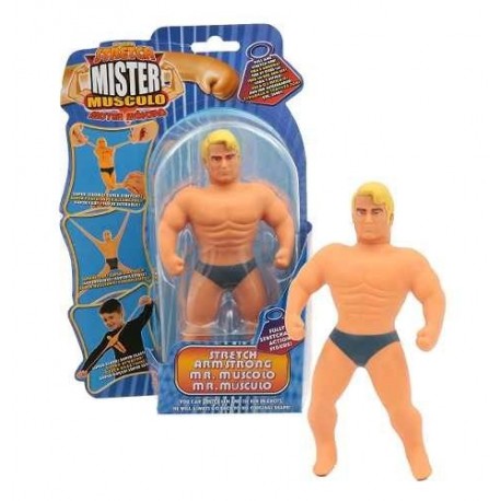 Juguete Stretch Armstrong Mini Figura Acción Original 6452 (Entrega Inmediata)