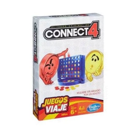 Connect 4 Juegos De Viaje Hasbro Juguetes Conecta B1000 (Entrega Inmediata)