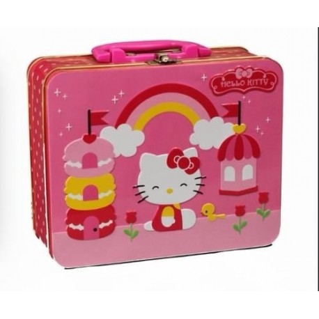 Hello Kitty Lonchera Retro Tin Box Co (Entrega Inmediata)