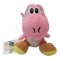 Super Mario Bros Pink Yoshi Rosado Peluche Pequeño (Entrega Inmediata)