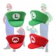Gorro Mario Bros Y Luigi Disfraz Halloween (Entrega Inmediata)