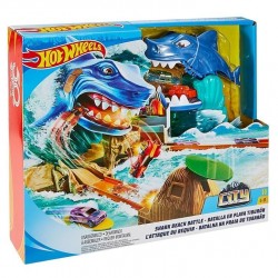 Hot Wheels - Batalla En Playa Tiburon (Entrega Inmediata)