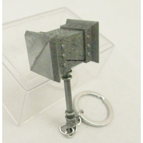 Llavero Martillo World Craft Nuevo Importado (Entrega Inmediata)