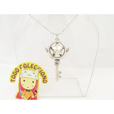 Collar Anime Llave Sakura Card Capture. (Entrega Inmediata)