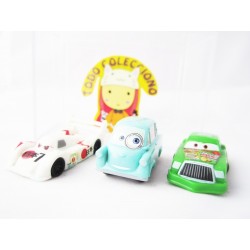 Tres Carritos Kinder Sorpresa De Cars (Entrega Inmediata)
