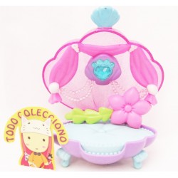 Casita O Cama Princesa Ariel O Sirenita Tamaño Polly Pocket (Entrega Inmediata)