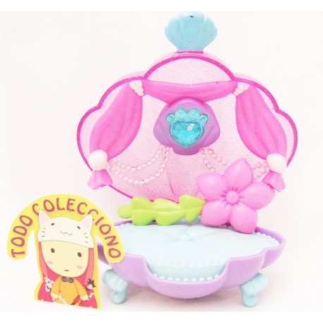 Casita O Cama Princesa Ariel O Sirenita Tamaño Polly Pocket (Entrega Inmediata)