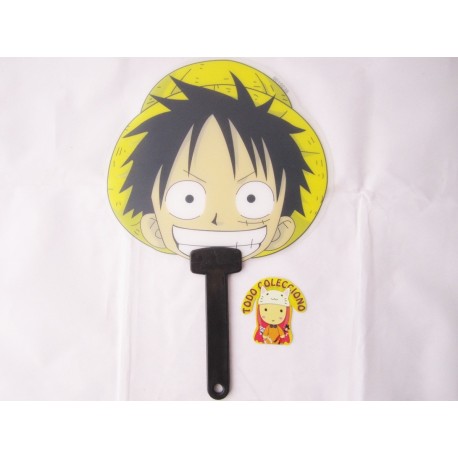 Abanico Anime One Piec De Luffy (Entrega Inmediata)