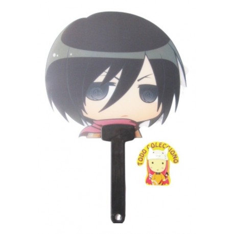 Abanico Anime Mika San Attack On Tittan (Entrega Inmediata)