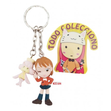 Llavero Anime Original Pretty Cure Nagisa Escolar (Entrega Inmediata)