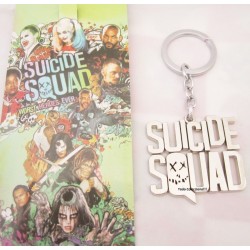 Llavero Logo Escuadron Suicida Nuevo En Blister (Entrega Inmediata)
