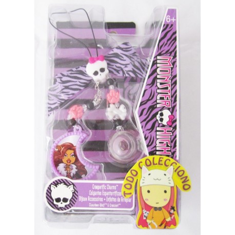 Strap O Adorno Monster High Creeperific Charact Craneo, Emo (Entrega Inmediata)