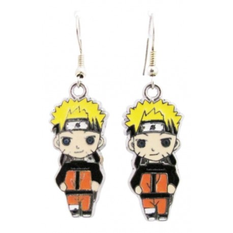 Aretes Metalicos Anime Naruto (Entrega Inmediata)