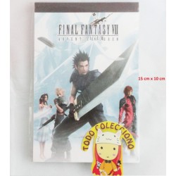 Libreta Pequeña Anime Juego De Video Final Fantasy (Entrega Inmediata)