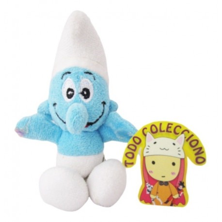 Mini Llavero Pitufo De Peluche (Entrega Inmediata)