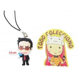Llavero Promocional Anime De Evangelion Gendo Ikari 15cm (Entrega Inmediata)