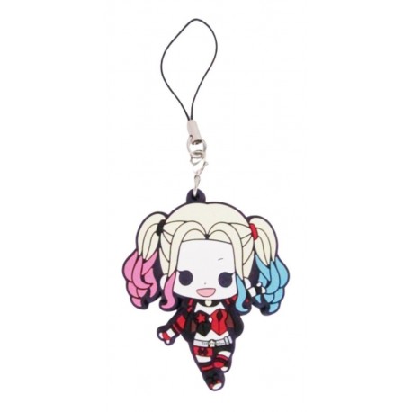 Llavero Anime Caucho Blando Harley Queen (Entrega Inmediata)