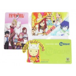 Personaliza Tarjeta De Trasporte 2 Sticker Anime Fairy Tail (Entrega Inmediata)