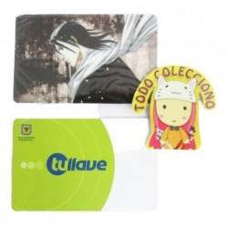 Personaliza Tarjeta Trasporte Sticker Anime Bleach No.1 (Entrega Inmediata)