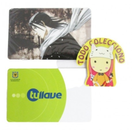 Personaliza Tarjeta Trasporte Sticker Anime Bleach No.1 (Entrega Inmediata)