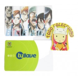 Personaliza Tarjeta Trasporte Sticker Anime Bleach No.2 (Entrega Inmediata)