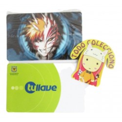 Personaliza Tarjeta Trasporte Sticker Anime Bleach No.5 (Entrega Inmediata)