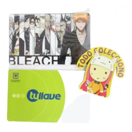 Personaliza Tarjeta Trasporte Sticker Anime Bleach No.6 (Entrega Inmediata)