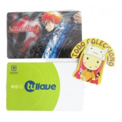 Personaliza Tarjeta Trasporte Sticker Anime Bleach No.8 (Entrega Inmediata)