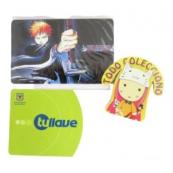 Personaliza Tarjeta Trasporte Sticker Anime Bleach No.9 (Entrega Inmediata)