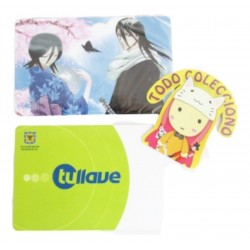 Personaliza Tarjeta Trasporte Sticker Anime Bleach No.12 (Entrega Inmediata)