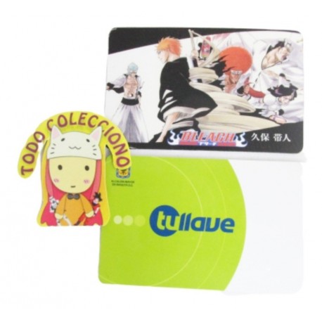 Personaliza Tarjeta Trasporte Sticker Anime Bleach No.16 (Entrega Inmediata)