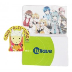 Personaliza Tarjeta Trasporte Sticker Anime Hatsune Miku N.1 (Entrega Inmediata)