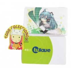 Personaliza Tarjeta Trasporte Sticker Anime Hatsune Miku N.4 (Entrega Inmediata)