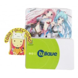 Personaliza Tarjeta Trasporte Sticker Anime Hatsune Miku N.6 (Entrega Inmediata)