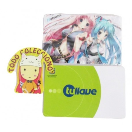 Personaliza Tarjeta Trasporte Sticker Anime Hatsune Miku N.6 (Entrega Inmediata)