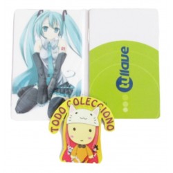 Personaliza Tarjeta Trasporte Sticker Anime Hatsune Miku N.9 (Entrega Inmediata)