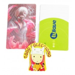 Personaliza Tarjeta Trasporte Sticker Anime Tokio Gohul (Entrega Inmediata)