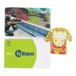 Personaliza Tarjeta Trasporte Sticker Anime Juego Fornite N2 (Entrega Inmediata)