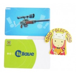 Personaliza Tarjeta Trasporte Sticker Anime Juego Fornite N6 (Entrega Inmediata)