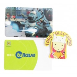 Personaliza Tarjeta Trasporte Sticker Anime Juego Fornite N7 (Entrega Inmediata)