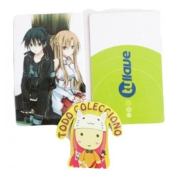 Tarjeta Trasporte Sticker Anime Sword Art Online No.3 (Entrega Inmediata)