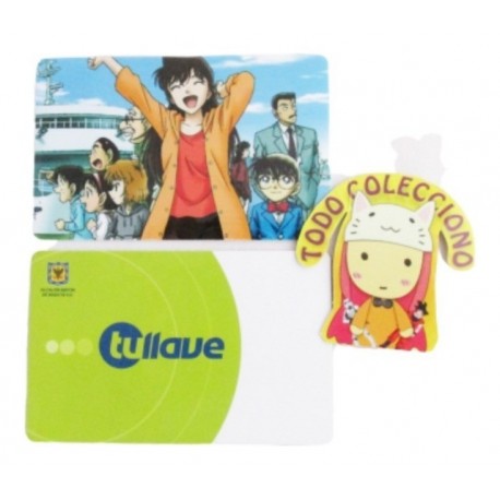 Tarjeta Trasporte Sticker Anime Detective Conan No.1 (Entrega Inmediata)