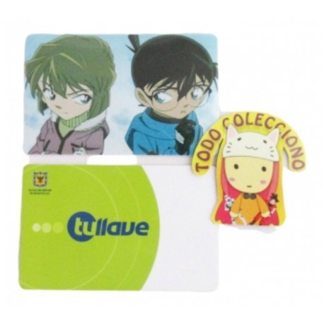 Tarjeta Trasporte Sticker Anime Detective Conan No.3 (Entrega Inmediata)