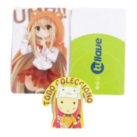 Tarjeta Trasporte Sticker Anime Umaru Chan (Entrega Inmediata)